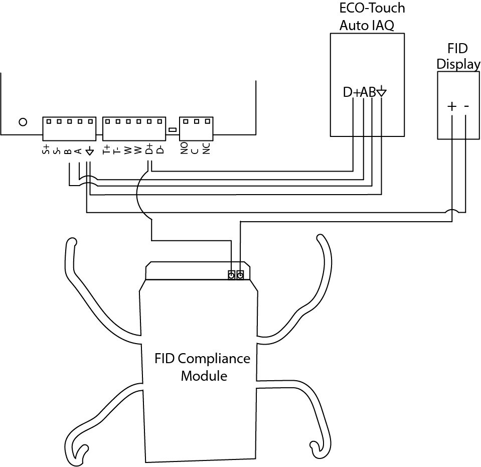 Images Wiring - FID Module, Rough-in Kit - Fantech